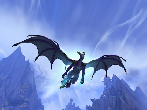 Beeld uit 'World of Warcraft: Dragonflight'.