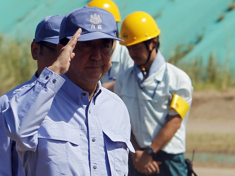 Premier Shinzo Abe.