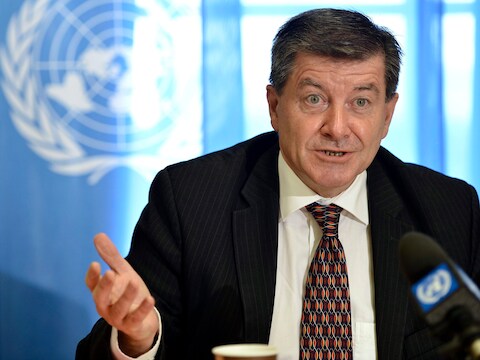 Directeur-generaal Guy Ryder van de Internationale Arbeidsorganisatie (ILO).
