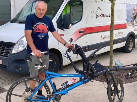 Luc Gielen van Join2Bike is één van de BeHeroes.