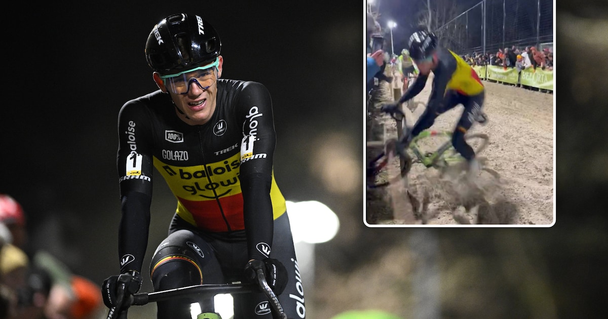 Thibau Nys bijt ook in Diegem in het zand: “Had er heel veel moeite mee, maar Tibor was de sterkste”