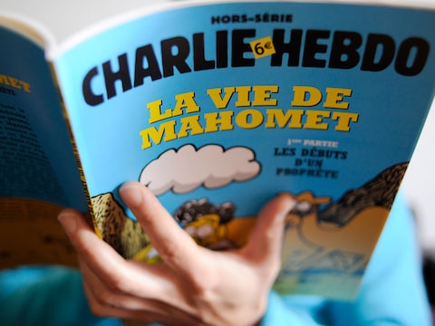 Moslims in Borgerhout willen protesteren tegen de uitgave van de strip van het satirische blad Charlie Hebdo over het leven van Mohammed.