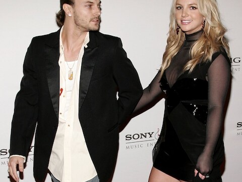 Kevin Federline en Britney Spears in 2006
