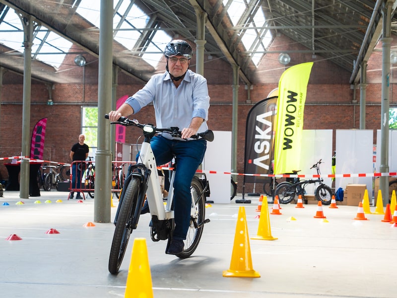 Workshop over veilig fietsen voor 55-plussers in Aartselaar
