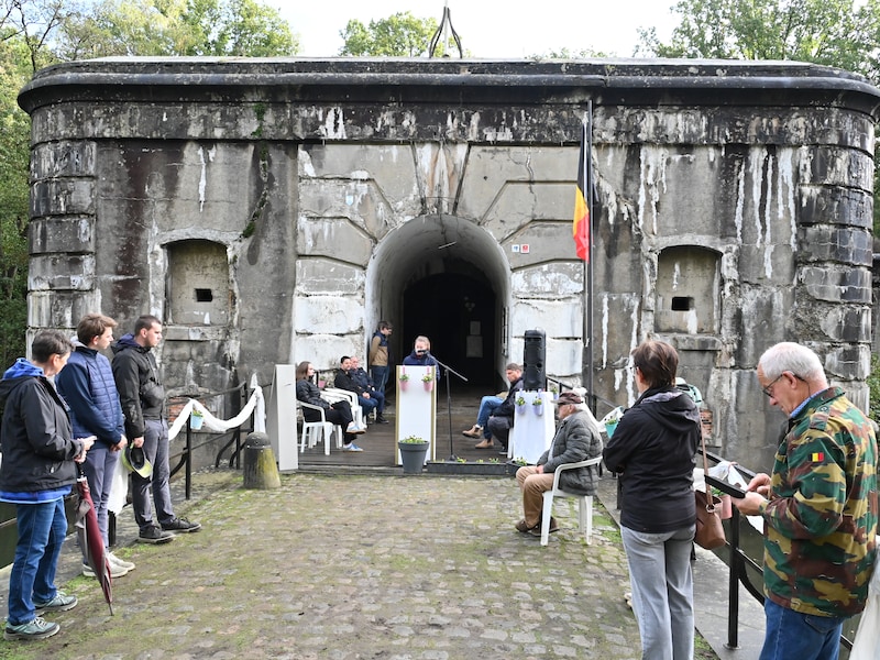Aan het fort van Oelegem werd afgelopen weekend de Val van Antwerpen tijdens de Eerste Wereldoorlog herdacht.