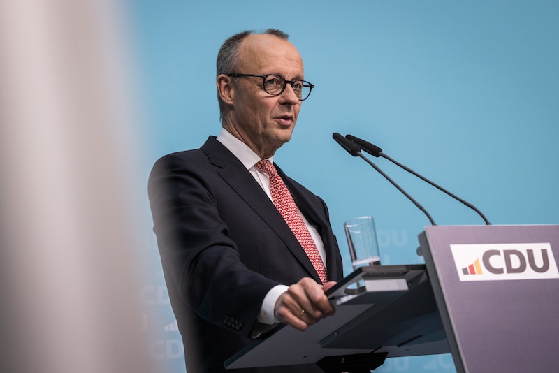 Canciller alemán Friedrich Merz