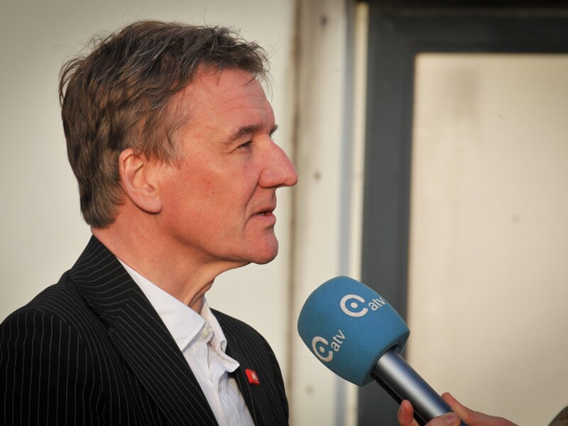 Ontslagnemend burgemeester van Antwerpen Patrick Janssens (sp.a).