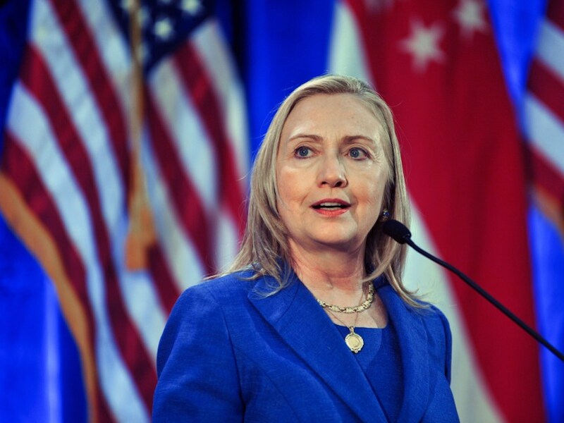 Hillary Clinton.