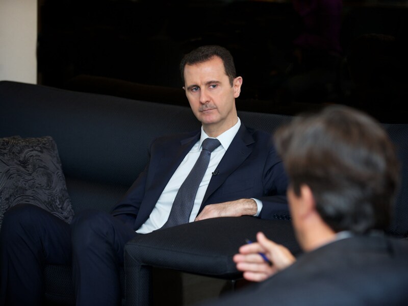 Syrisch president Bashar al-Assad.