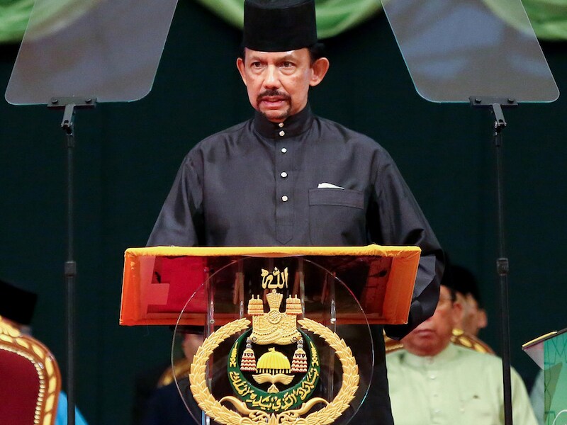 Sultan van Brunei Hassanal Bolkiah.