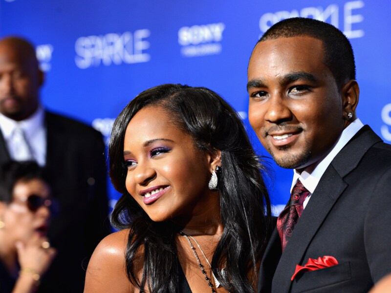 Dochter Bobbi Kristina en haar man Nick Gordon.