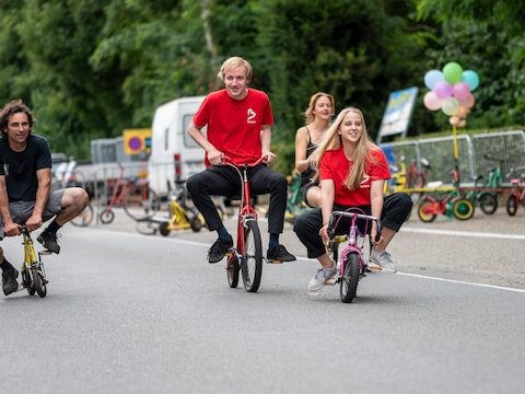 Gekke fietsen uitproberen of je eigen stalen ros verkopen bij Gezinsbond Mater