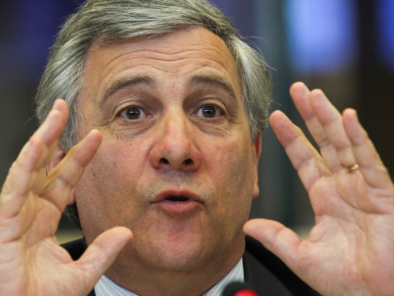EU-commissairs voor Industrie Antonio Tajani.