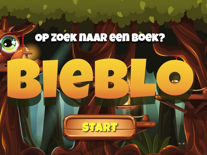 Bieblo-speurtocht in bibliotheek van Ravels in september