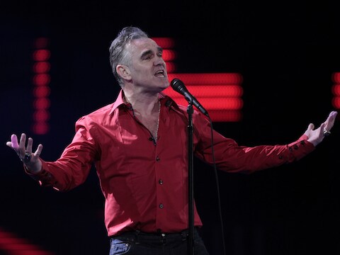 Een show delen met 'seriemooordenaars': niks voor deze Morrissey.