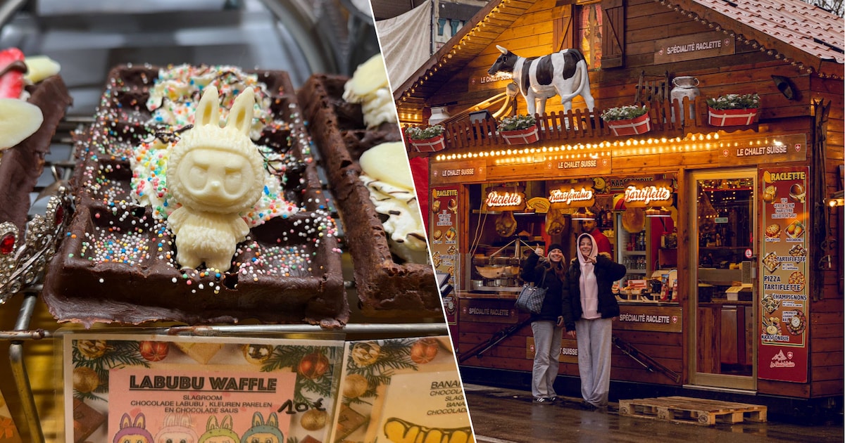 Van TikTokpuree tot wafel met Labubu: de opvallendste snacks op Winterland Hasselt, voor u geproefd