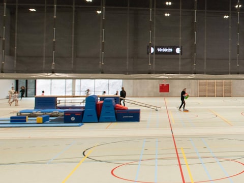 De sportbeurs vindt plaats in en rond sporthal Scaldis.