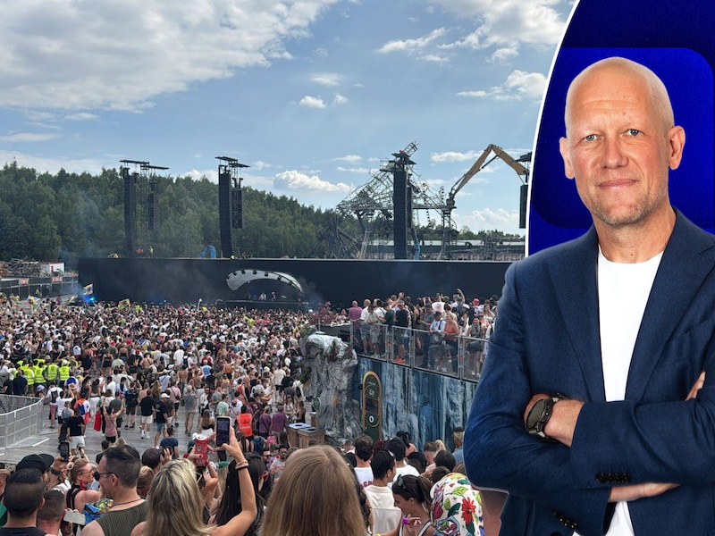 Op 44 uur bouwde Tomorrowland een nieuwe mainstage.