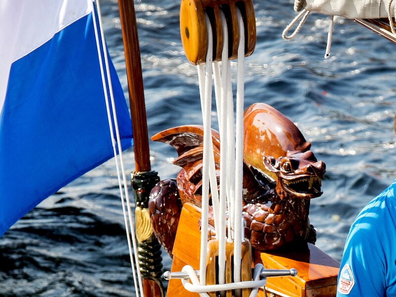 Koning Willem-Alexander op de Groene Draeck.