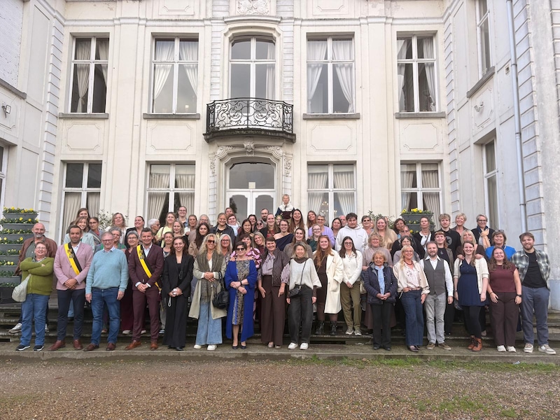 De medewerkers van de buitenschoolse kinderopvang in Evergem. 