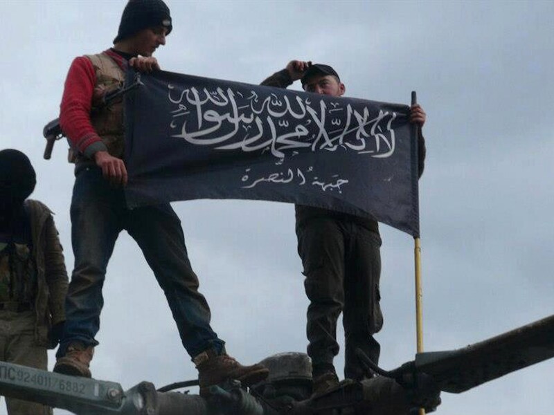 Rebellen van de racidale groepering Jabhat Al-Nusra (archiefbeeld).