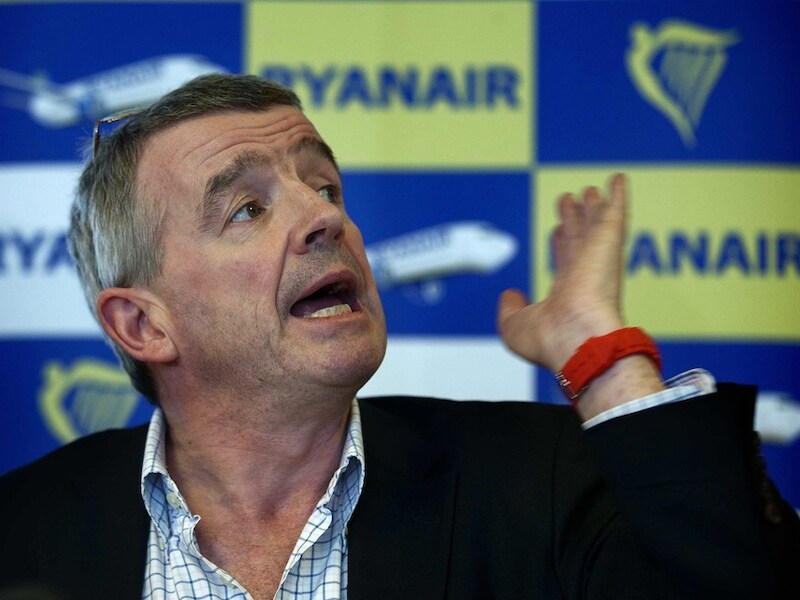 Michael O'Leary van Ryanair kondigde juridische stappen aan tegen de KRO omdat er geen wederhoor zou zijn toegepast.