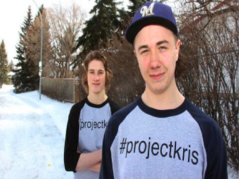 Hunter Mills (l) en Kris Morrey (r).