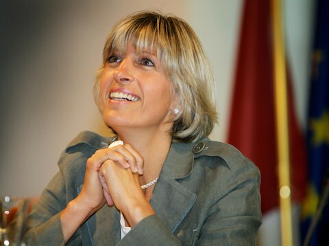 Ilse Uyttersprot (CD&amp;V), aftredend burgemeester van Aalst.