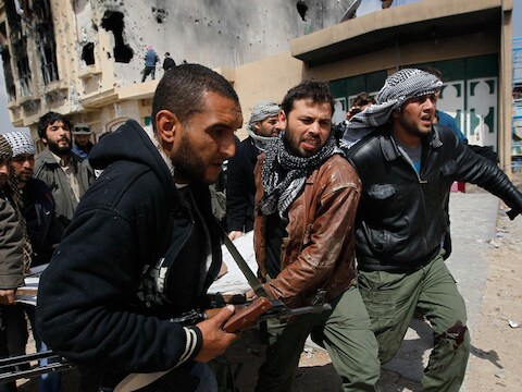 Rebellen in Misurata