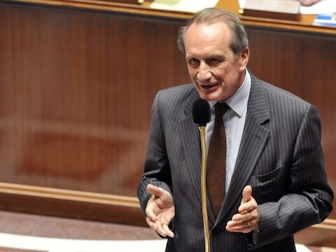Gérard Longuet, Franse minister van Defensie