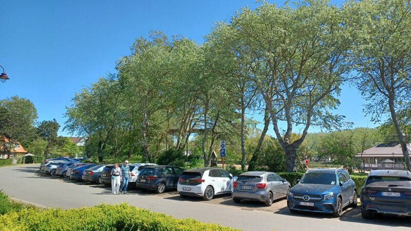 There is hardly any room left in De Haan.