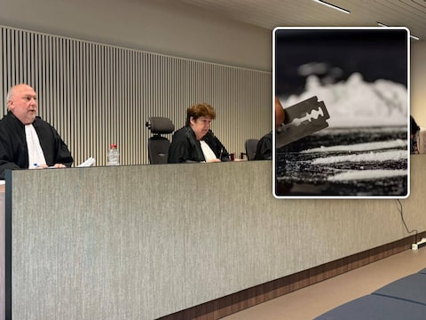 Procureur des Konings Kris Boelens en politierechter Dina Van Laethem. , Inzet: Cocaïne