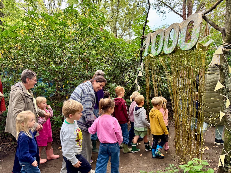 Doezelbos heeft 1.000ste bezoeker verwelkomd