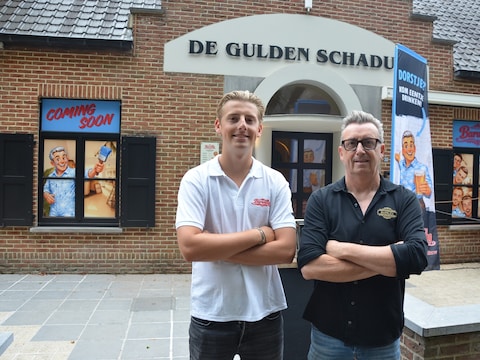 Matteo en Patrick D'Haese van Barwilly op de Heide in Waasmunster