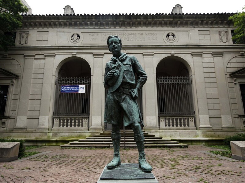 Het hoofdkwartier van de Boy Scouts of America in Philadelphia.