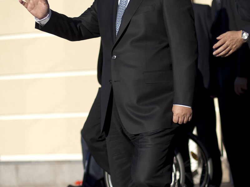 De Chinese president Xi Jinping op de G20-top.