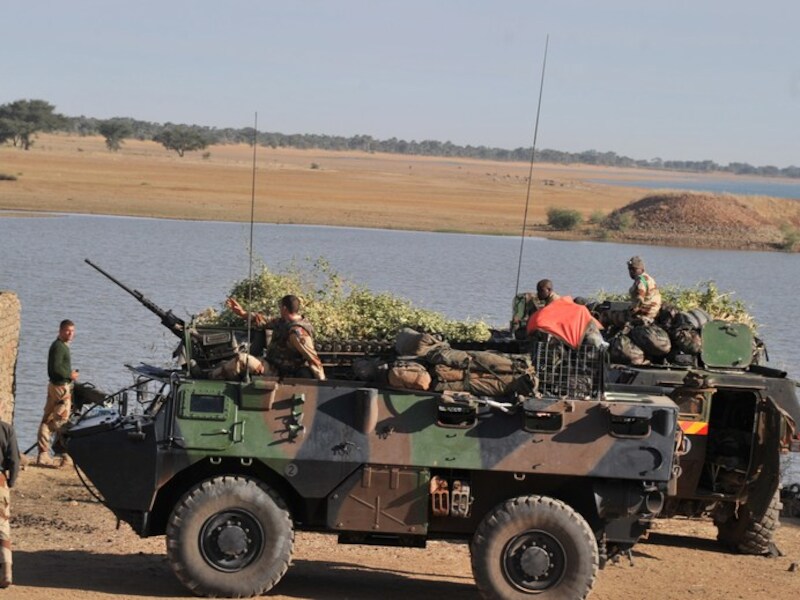 Franse troepen in Mali.