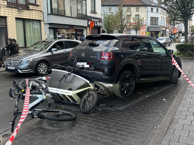Opmerkelijk incident in de Wondelgemstraat.
