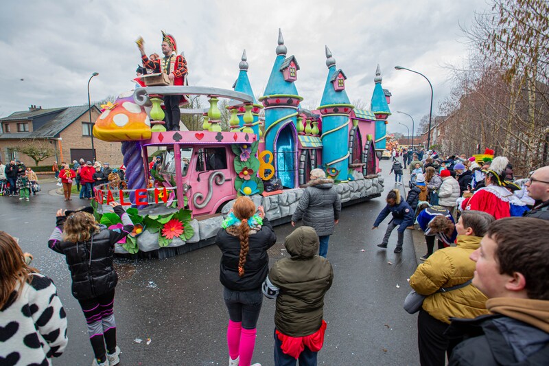 Ook in Asse vieren ze carnaval.