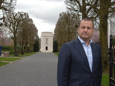 Burgemeester Kurt Vanryckeghem.