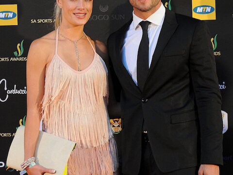 Reeva Steenkamp en Oscar Pistorius.