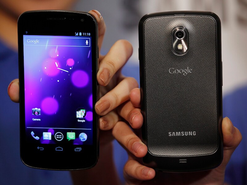 De Samsung Galaxy Nexus.