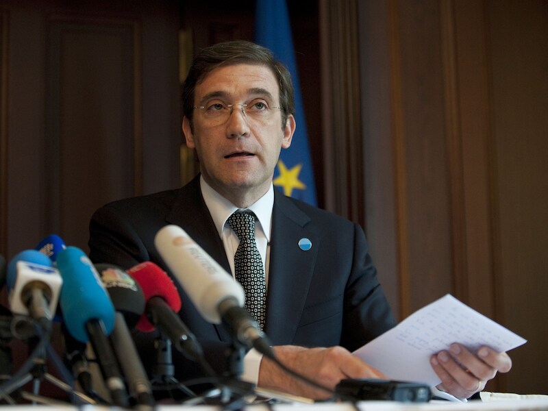 Premier Pedro Passos Coelho.