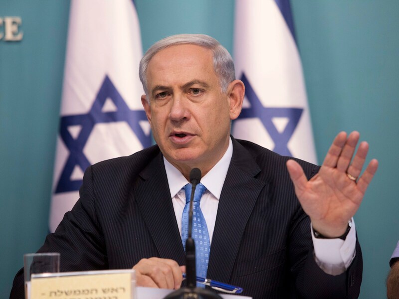 Israëlisch premier Benjamin Netanyahu.
