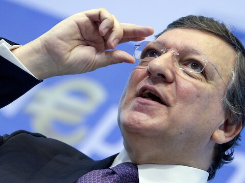 Commissievoorzitter Jose Manuel Barroso.