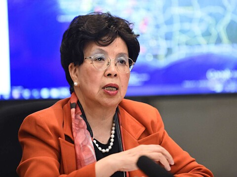 WHO-baas Margaret Chan.