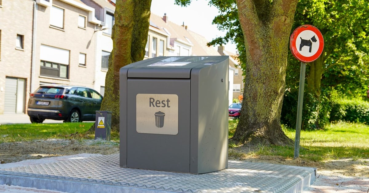 Ondergrondse restafvalcontainers kregen nieuw betaalsysteem ...