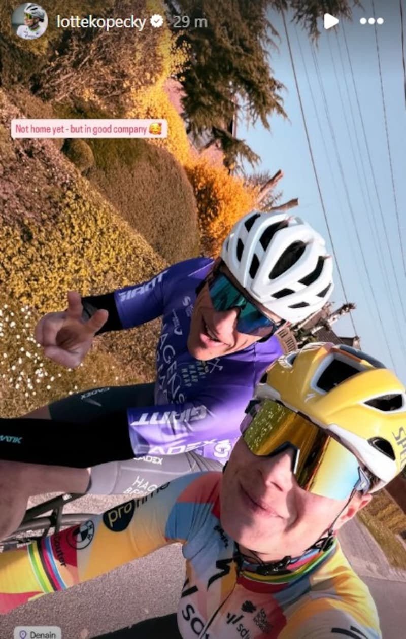 Kopecky en Merckx.