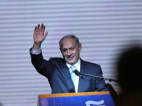 Benjamin Netanyahu.