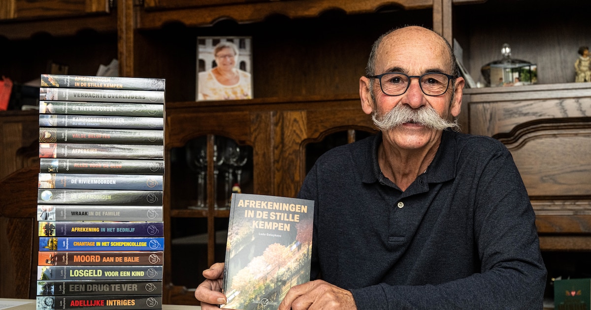 Auteur Ludo Geluykens signeert nieuwe politiethriller in kasteel De Renesse in Malle